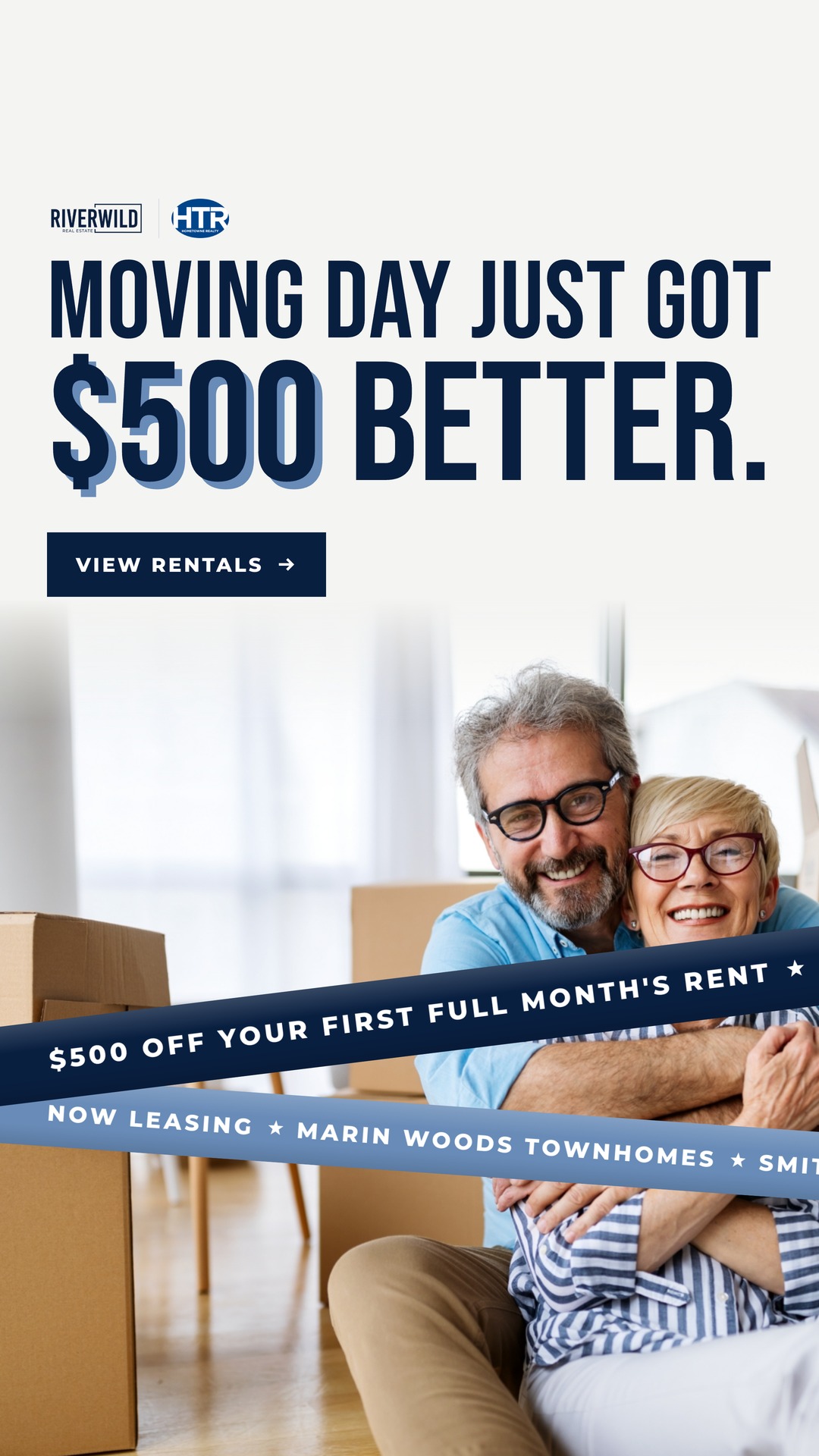 Moving Day static Facebook Story ad